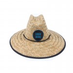 Personalized Straw Lifeguard Hat With Patch