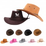 Customized Felt Cowboy Hat With Draswtring