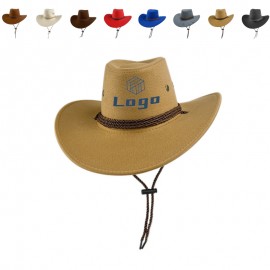 Personalized Wide Brim Western Cowboy Hat