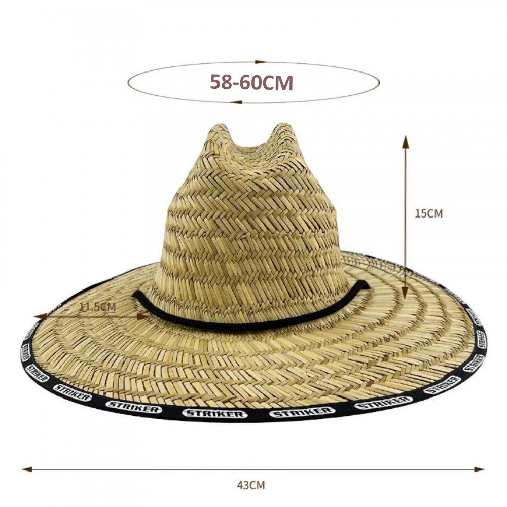 Promotional Straw Hat W/ Patch