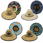 Custom Custom Lifeguard Straw Hat