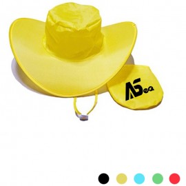 Logo Printed Folding Cowboy Hat