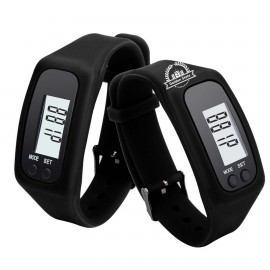 Logo Printed Digital Watch Pedometer