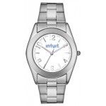 Men's Pedre Warwick Stainless Steel Bracelet Watch W/ White Dial Branded