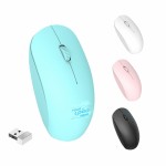 Wireless 2.4G silent mouse desktop laptop office with Logo