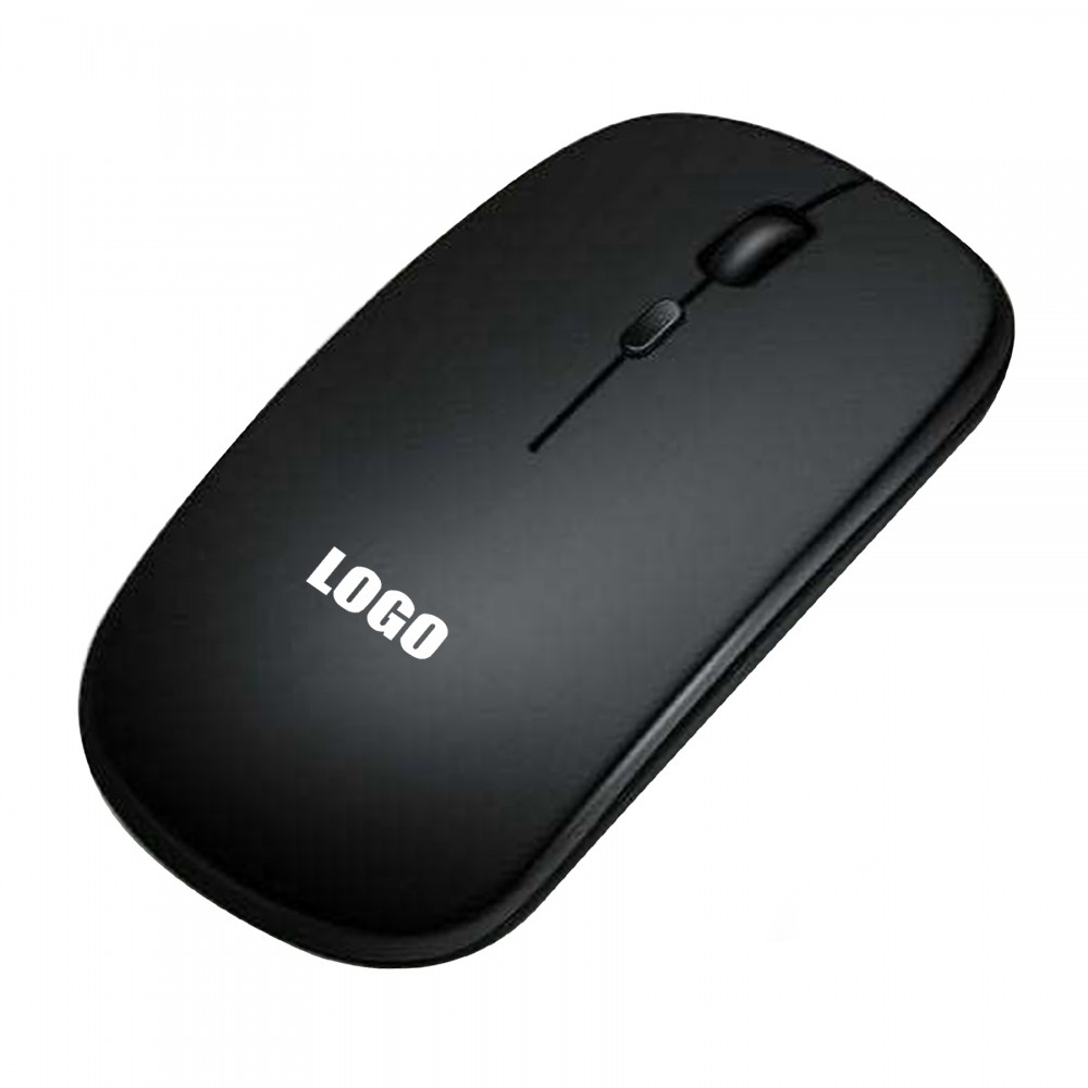 Rechargeable Wireless Bluetooth Dual-Mode Mouse with Logo