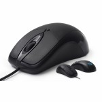 3-Button USB Wired Computer Mouse with Logo