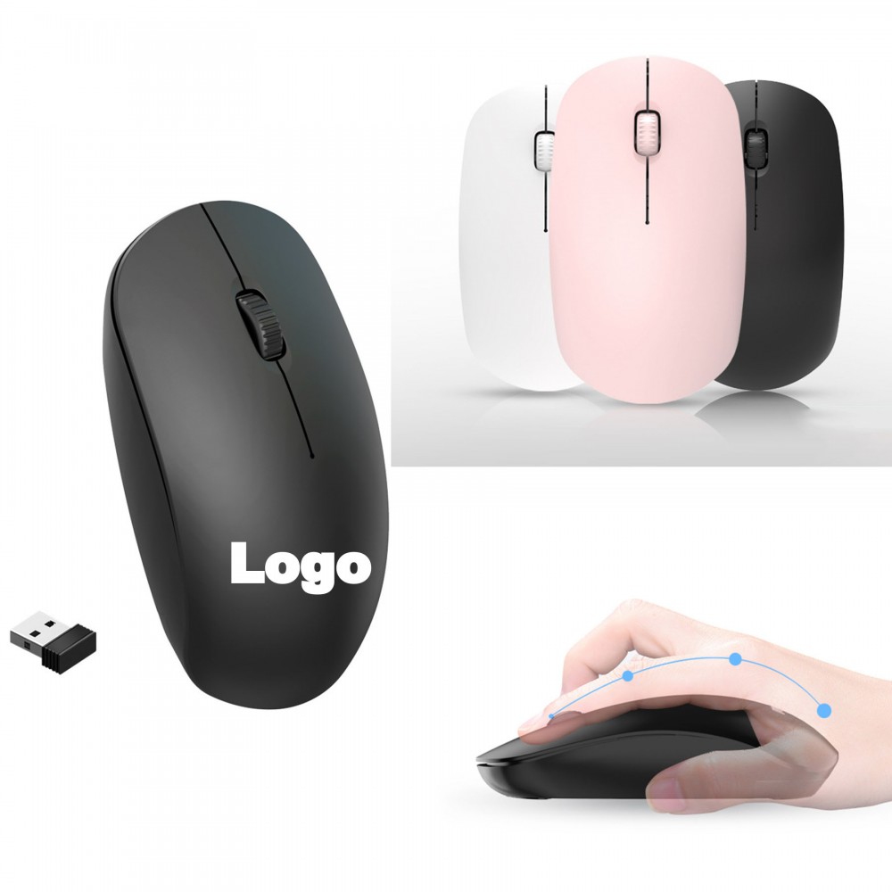 Wireless Mouse with Logo