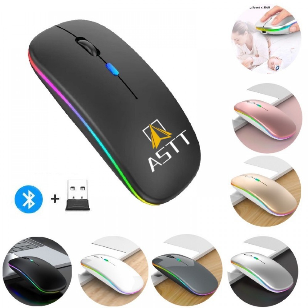 2.4G LED Wireless Mouse with Logo