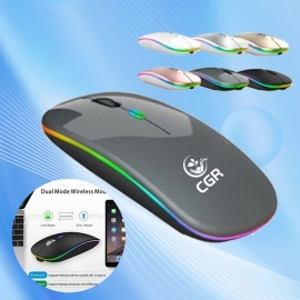 Silent 2.4GHz Wireless Charging Mouse with Logo