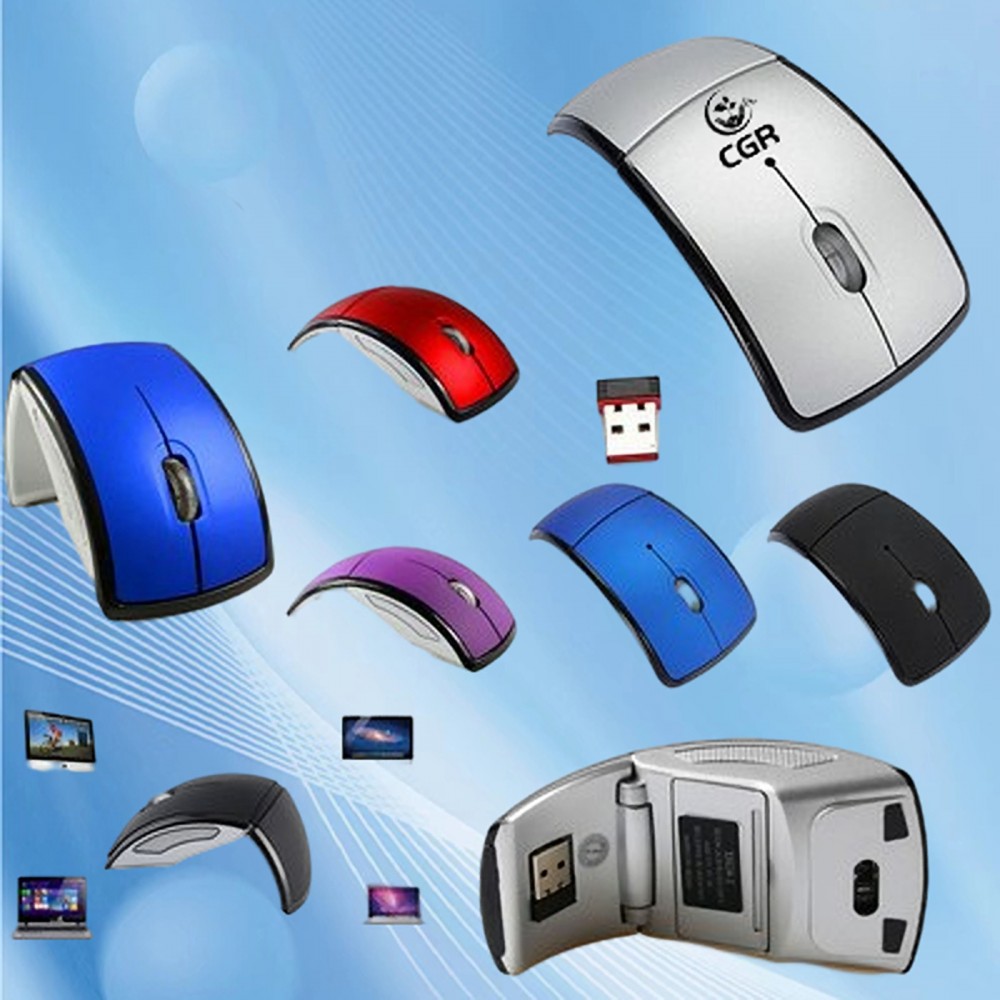 Customized Portable Collapsible Wireless Mouse for Convenient Computing Anywhere