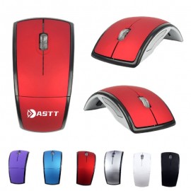 Foldable Wireless Mouse with Logo