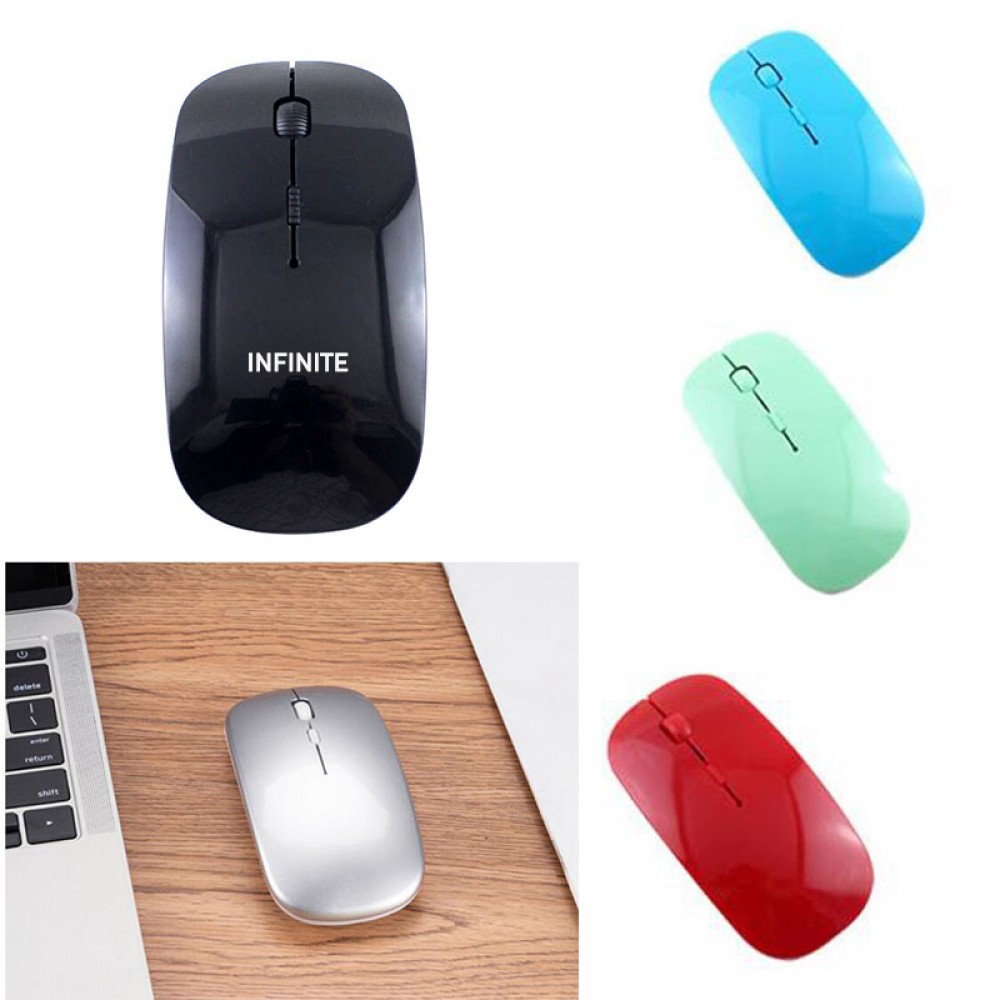 Wireless Office Ergonomic Computer Mouse with Logo