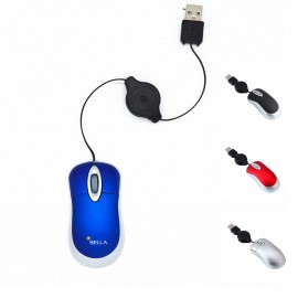 Optical Mini Travel Mouse with Logo