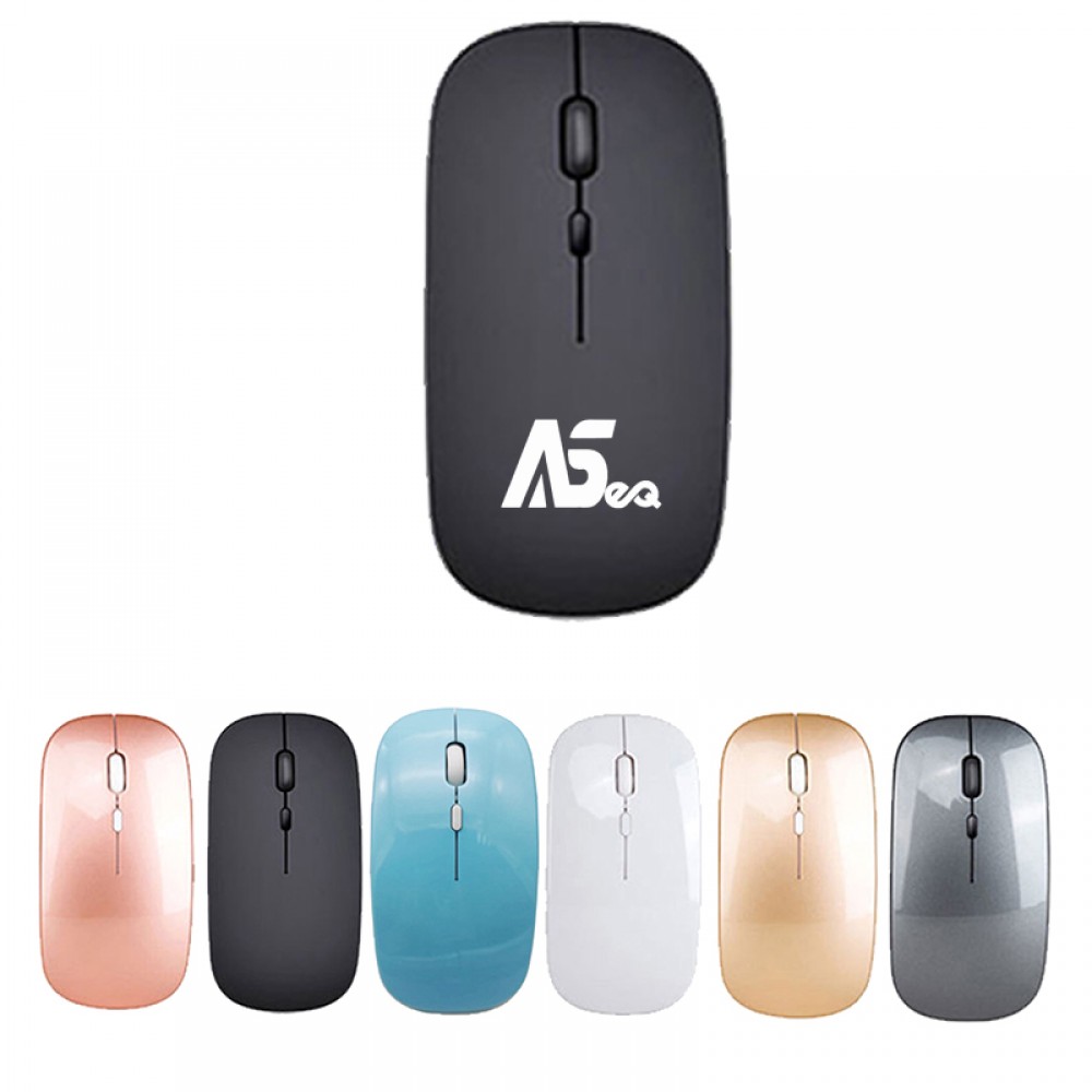 2.4G USB Wireless Chargeable Mouse with Logo