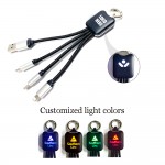 Multi Lighted Cables - Square with Logo