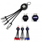 Multi Lighted Cables - Round with Logo