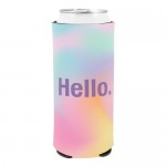 Customized Eco Friendly Large 24 Oz. Collapsible Coolie (4 Color Process)