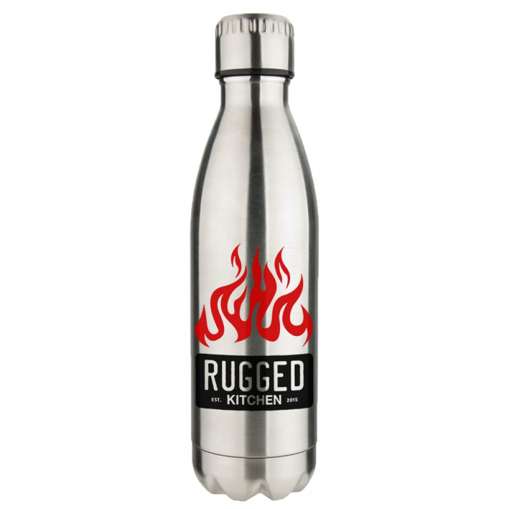 Kula - 17 oz. Stainless Steel Vacuum Bottle Custom Imprinted