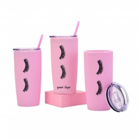 20oz Tumble with Straw & Lid (direct import) with Logo