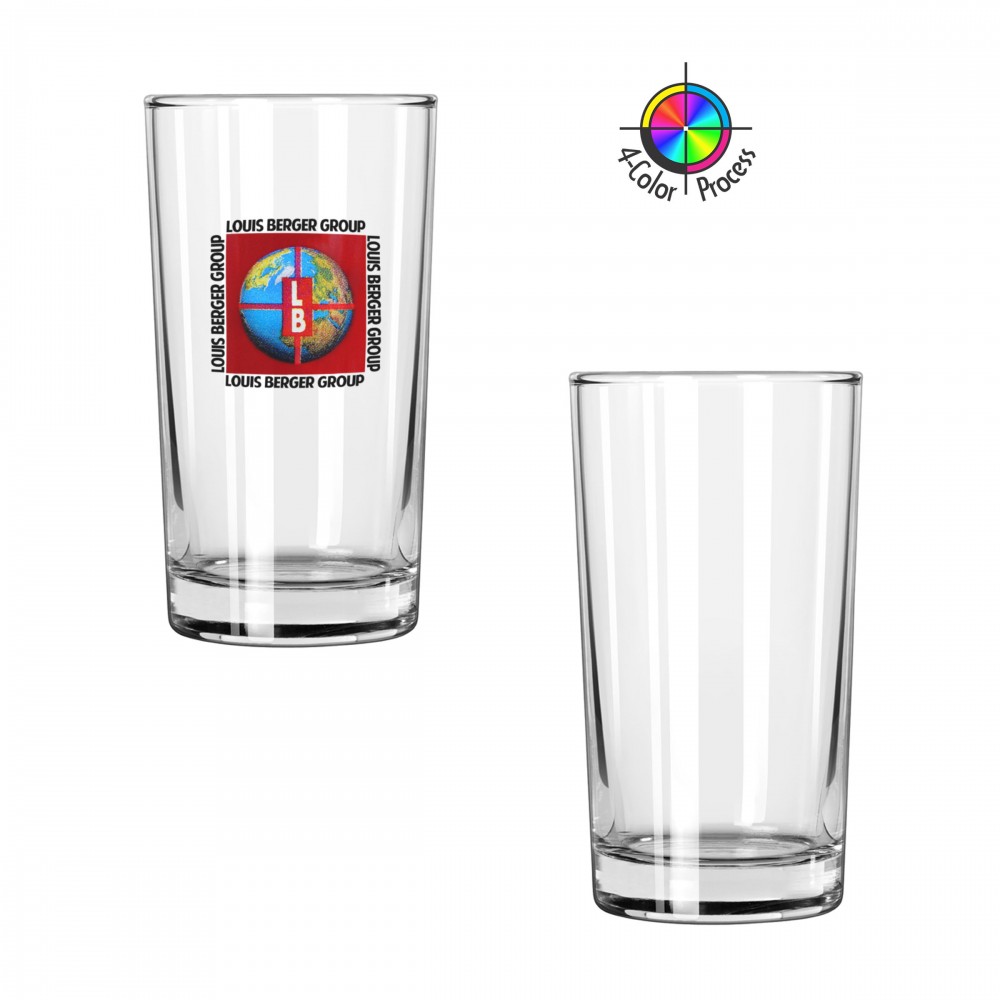 9oz Water Glass/Iced Tea (4 Color Process) with Logo