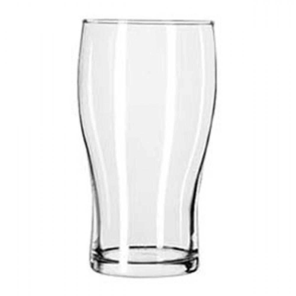 20 Oz. International Pub Glass (Screen Printed) with Logo