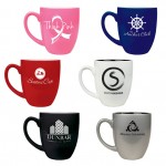 16 oz. Ceramic Bistro Mugs with Logo