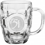 Custom Branded 20 Oz. Britannia Glass Mug