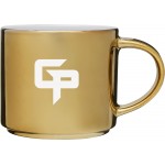 Custom Imprinted 16oz Monaco Mug (Gold)