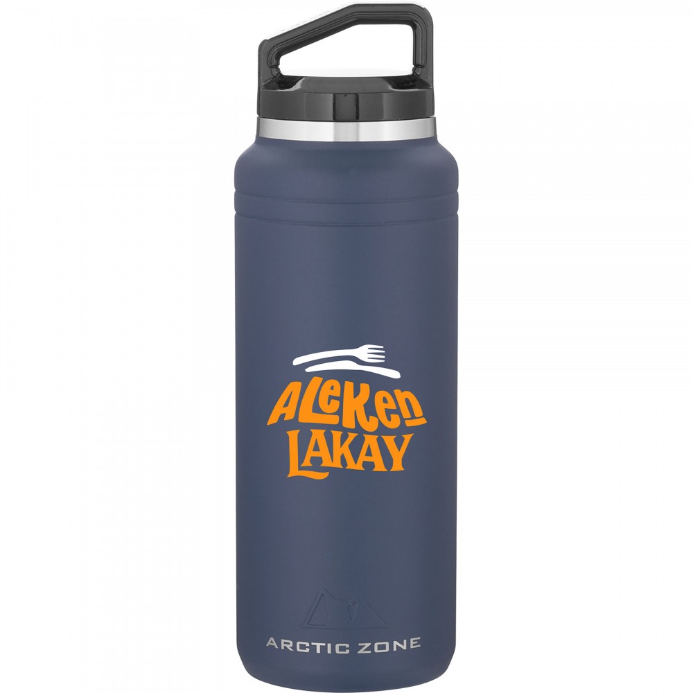 32oz AZ Titan Thermal HP Bottle (Matte Navy) with Logo