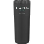 12 oz Ember Travel2 (Matte Black) with Logo