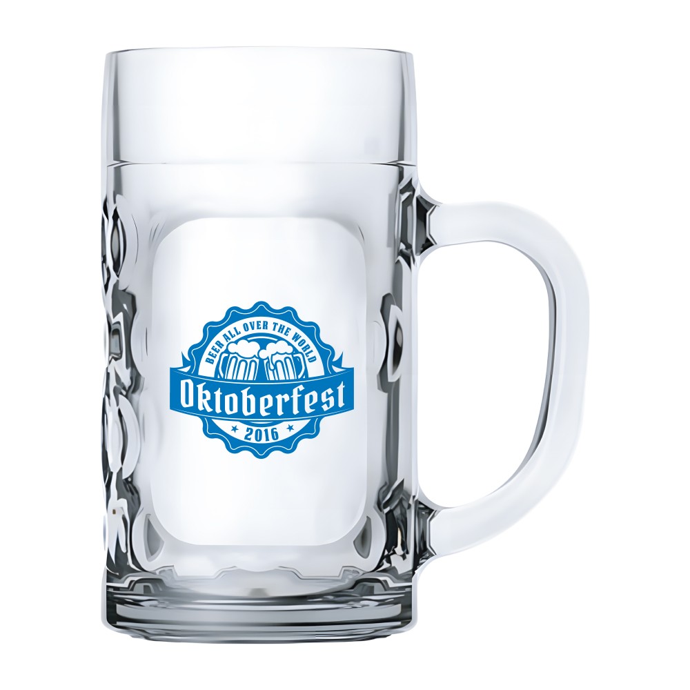 0.5L / 16.9 oz. Oktoberfest Stein with Logo