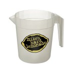 32 Oz. Plastic Stackable Pitcher with Logo
