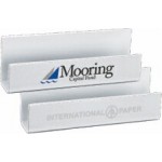 Promotional 3-3/4"x3/4"x1-3/8" Metal Card Holder