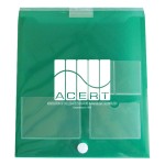 Top Open Registration Case w/Business Card Holder with Logo