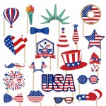 Custom Independence Day Party Photo Props