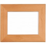 5" x 7" - Wood Picture Frame with Logo