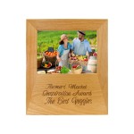 Customized Genuine Red Alder 5"x 7" Picture Frame