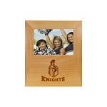 Genuine Red Alder 4"x 6" Picture Frame with Logo