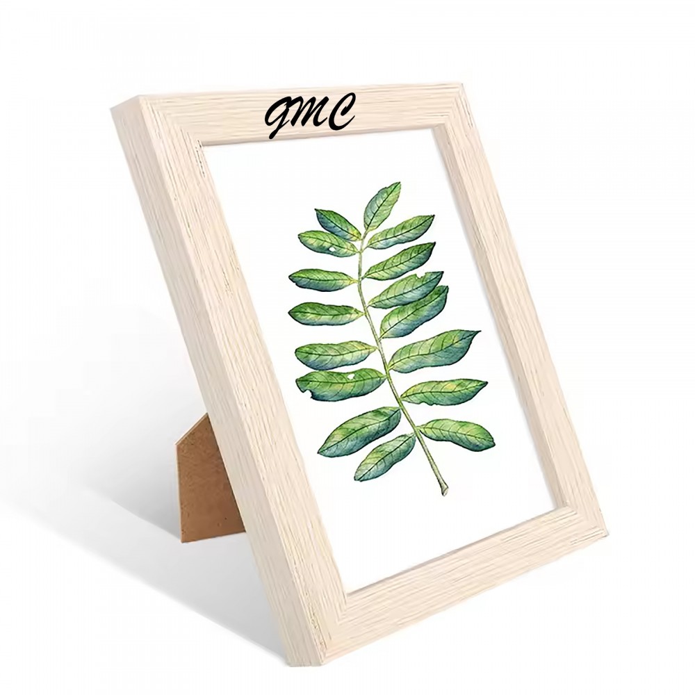 Wooden Picture Frame with Logo