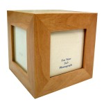Photo Cube Picture Frame with Logo