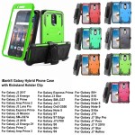iBank Galaxy S10 Hard Case with Belt Clip and a kickstand (Green) Custom Printed
