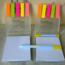 Printing Memo Pad w/Holder Pen & Calendar with Logo