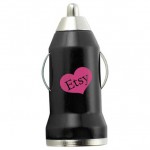 Mini Car Charger with Logo