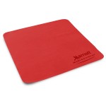 CLOSEOUT! Debossed Microfiber Cloth 7.5" x 7.5" with Logo