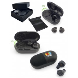 Personalized Premium TWS Bluetooth Earbuds and Speaker