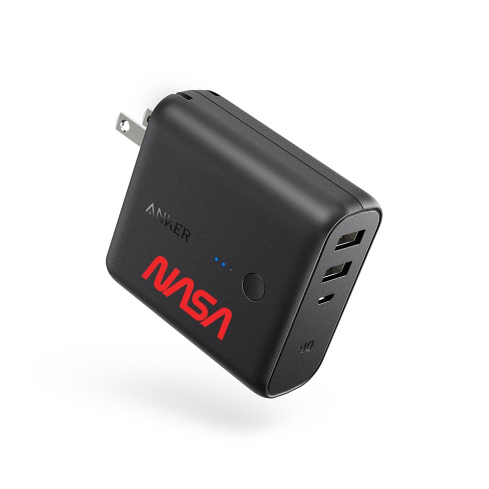 Anker PowerCore Fusion 5000mAh - Black with Logo