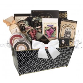 Custom Imprinted Elegance Gift Basket