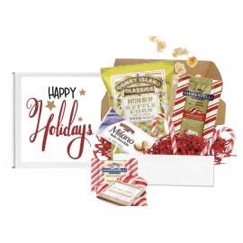 Happy Holiday Snack Mailer Custom Printed