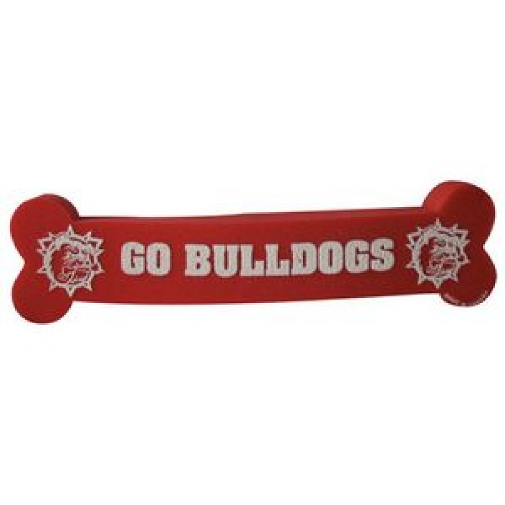 Foam Dog Bone Waver with Logo